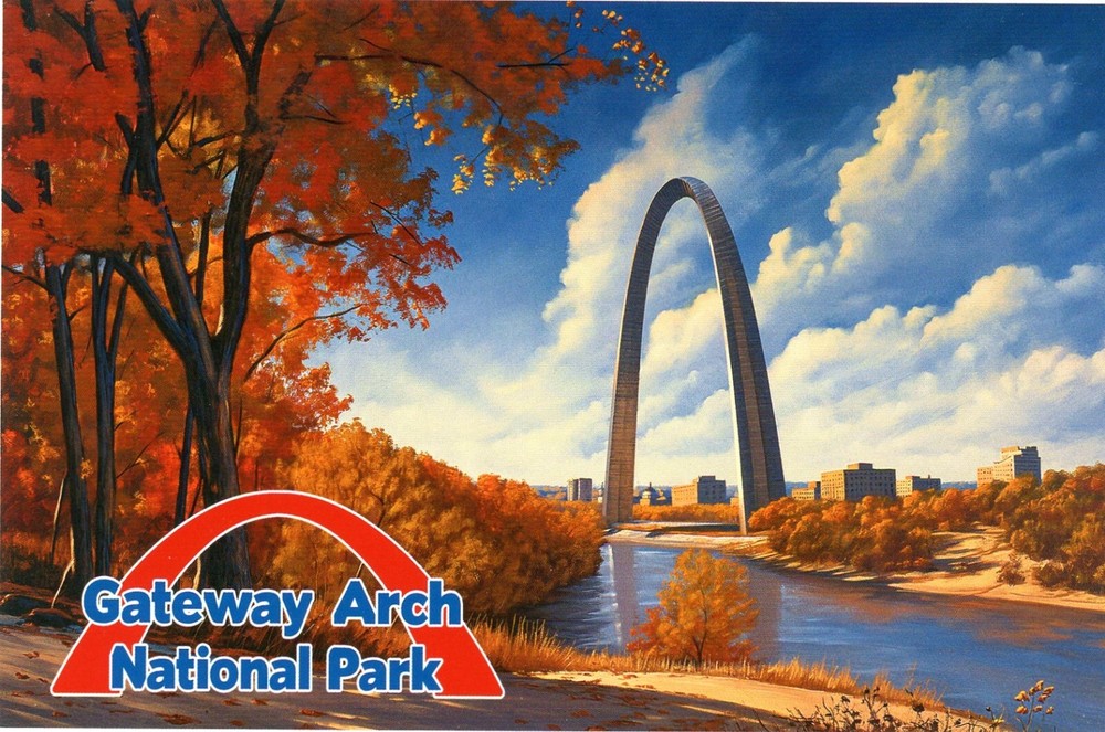 Gateway Arch National Park, St. Louis, Missouri --New POSTCARD