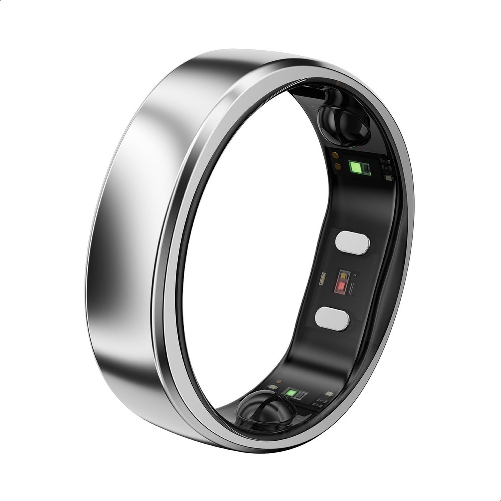 Gen 2 Air Ultra-Thin AI Smart Ring with 10-Day Battery for Fitness Sleep Stress Tracking