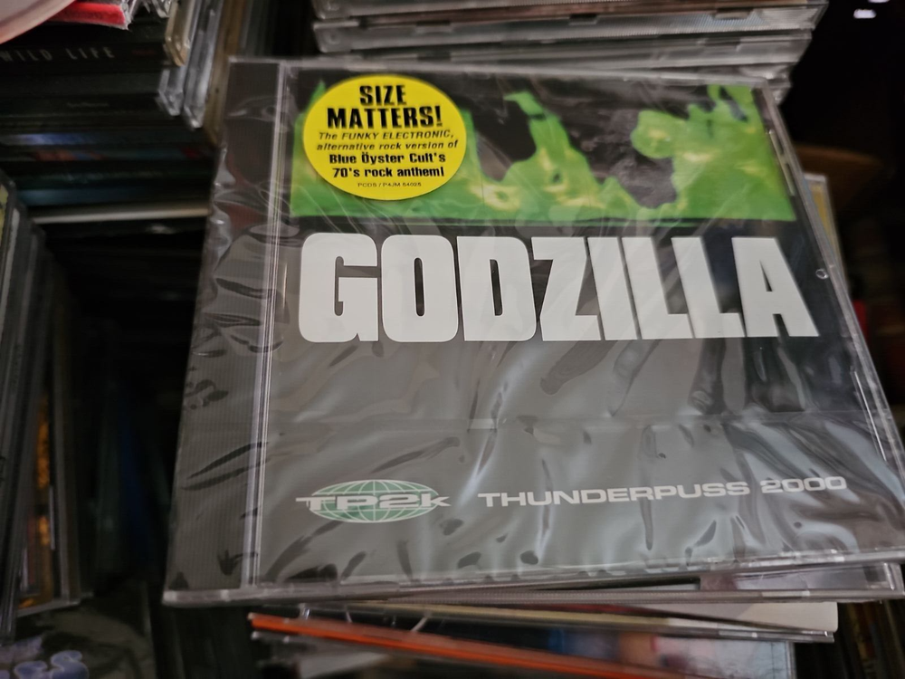 Thunderpuss 2000 CD Godzilla NEW SEALED with hype sticker