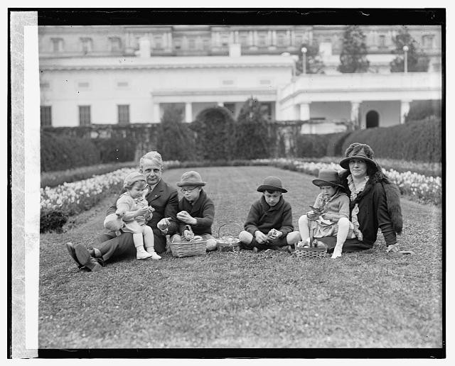 Photo:Davis & family, Easter egg rolling, 4/21/24