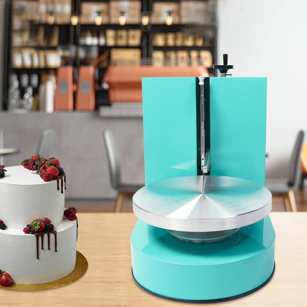 60-320rpm Green Cream Smoothing Machine for Birthday Cake Decoration