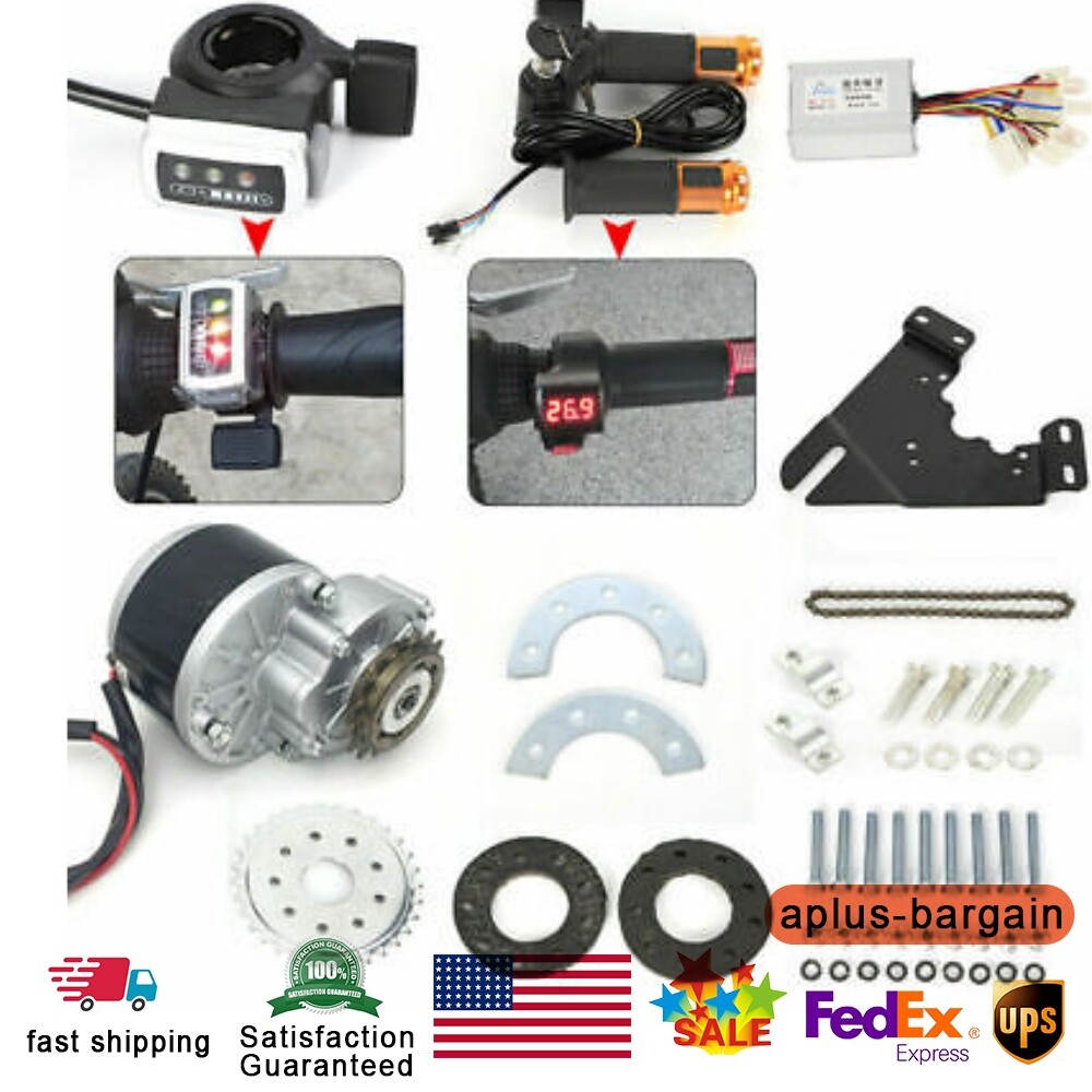 350W 36V Motor Electric Bicycle Brush Conversion Kit  For Common Bike Bicycle