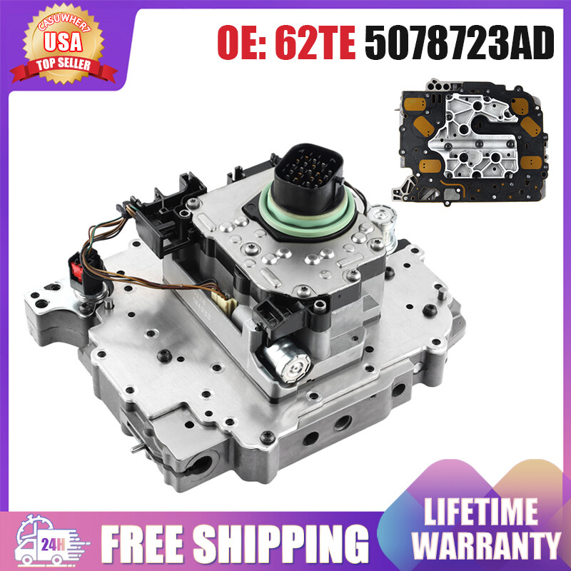 62TE 5078723AD Transmission Valve Body w/Solenoid For Chrysler Dodge RAM 6 Speed