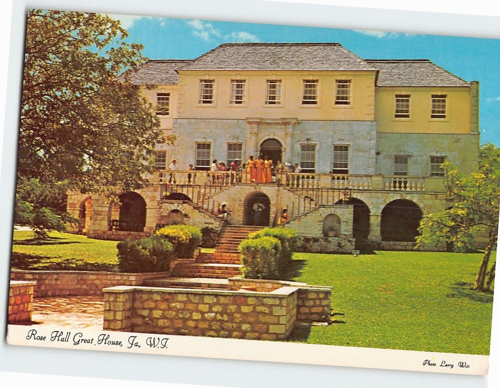 Postcard Rose Hall Great House Montego Bay Jamaica