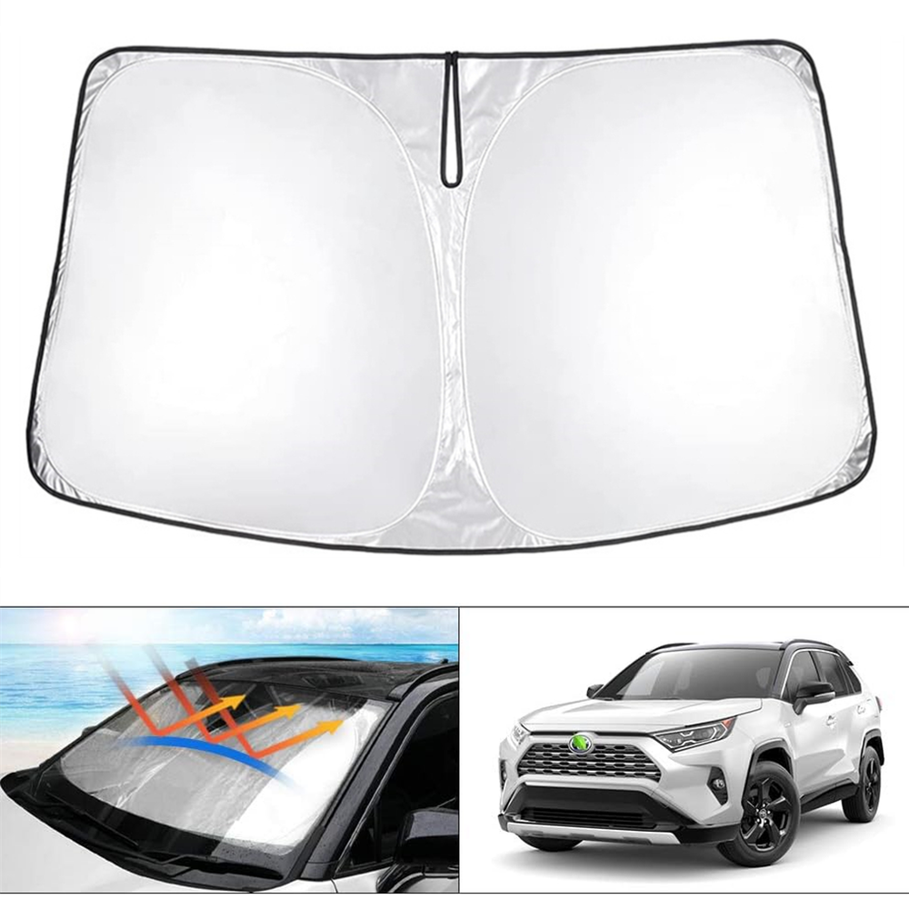19-23 Toyota RAV4 UV Blocking Windshield Sun Shade Front Cover