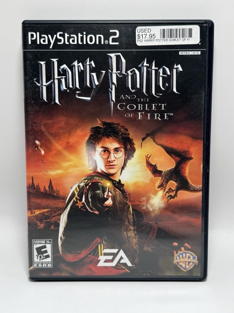 Harry Potter and the Goblet of Fire (Playstation 2 PS2) Complete CIB! Tested