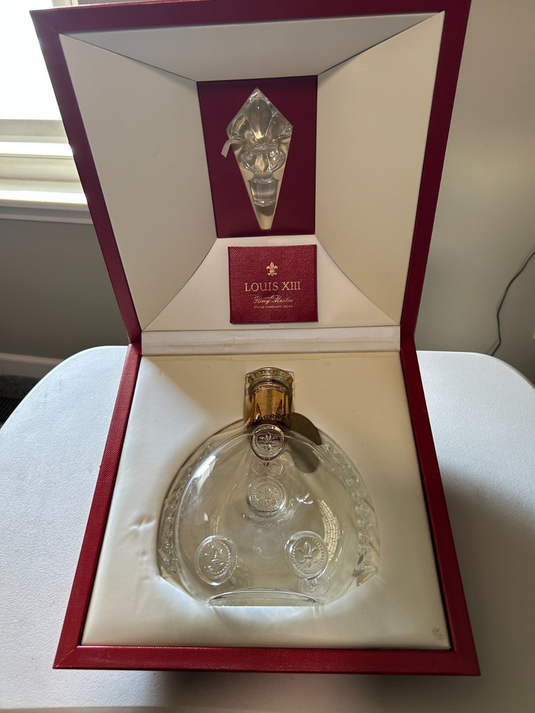 EMPTY BOTTLE Louis XIII 13 Remy Martin Grande Champagne Cognac with Box