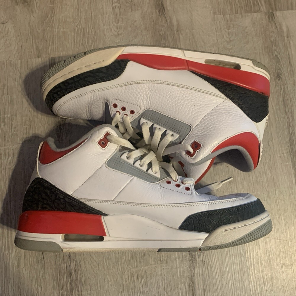 Size 11 - Air Jordan 3 Retro 2013 Fire Red