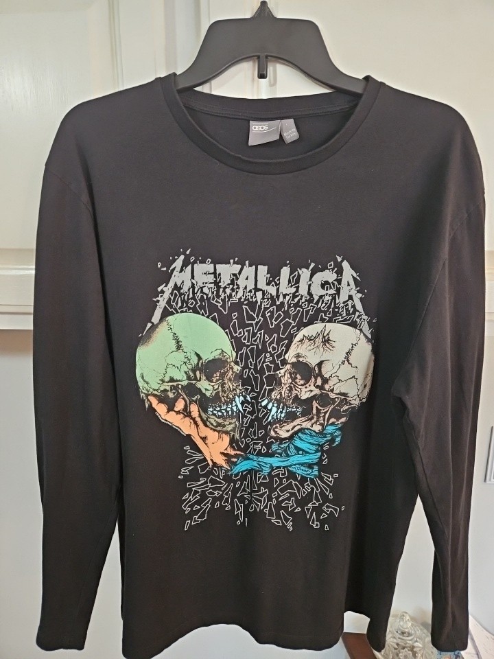 Metallica Men's Long Sleeve T-Shirt Large