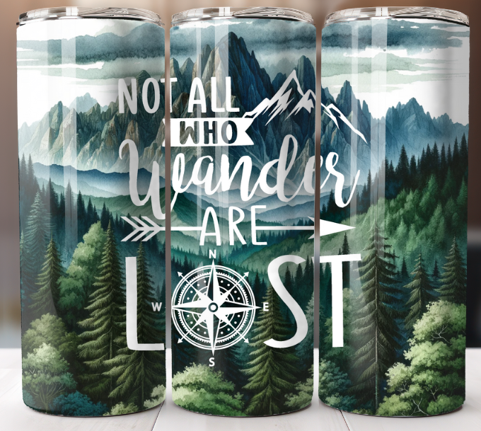 Tumbler 20oz Travel Mug Cup Stainless Steel Personalized Custom Not All Who