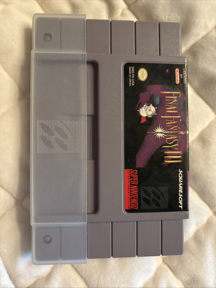 SNES Final Fantasy III cartridge only