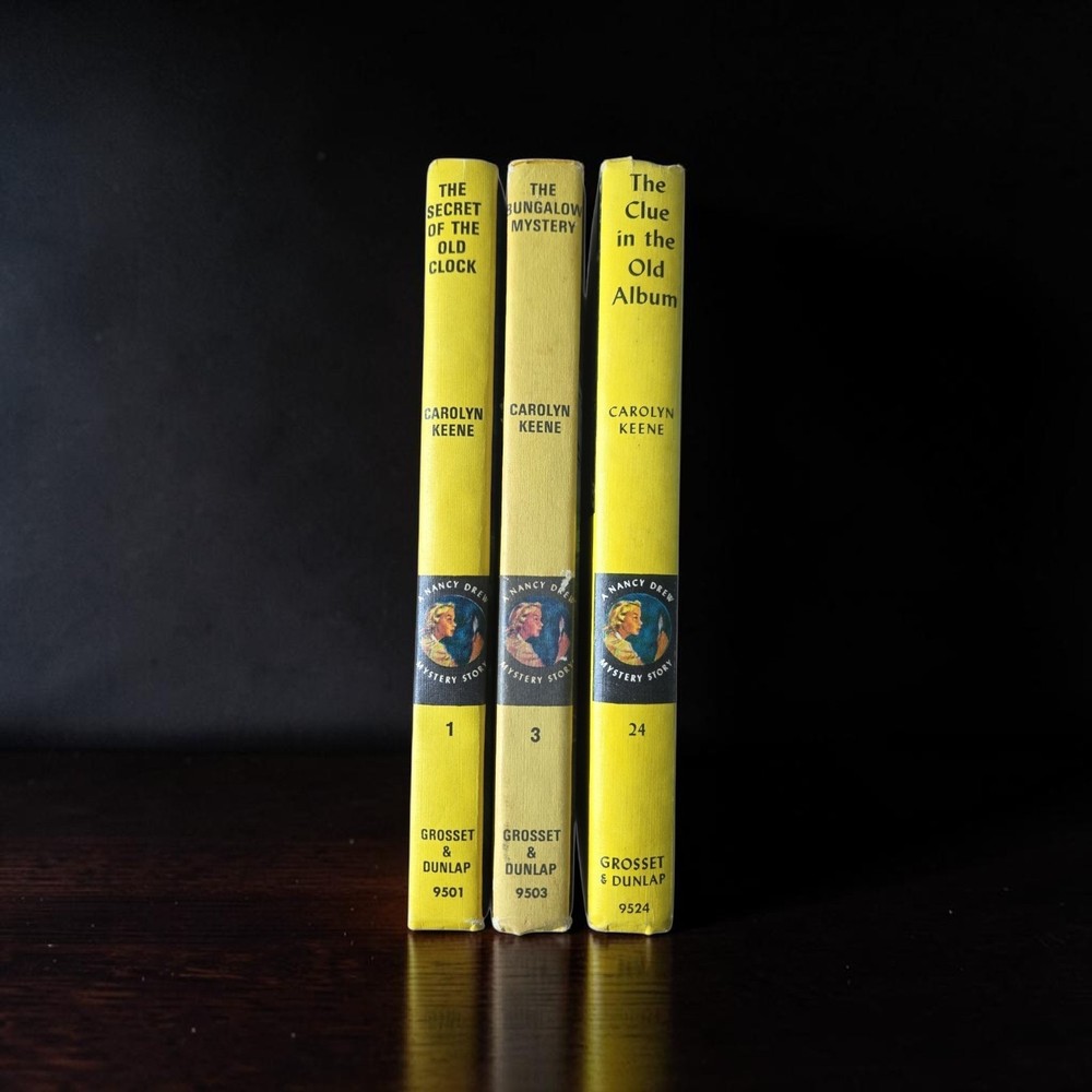 Vintage Nancy Drew Mystery Stories Hardcover Lot of 3