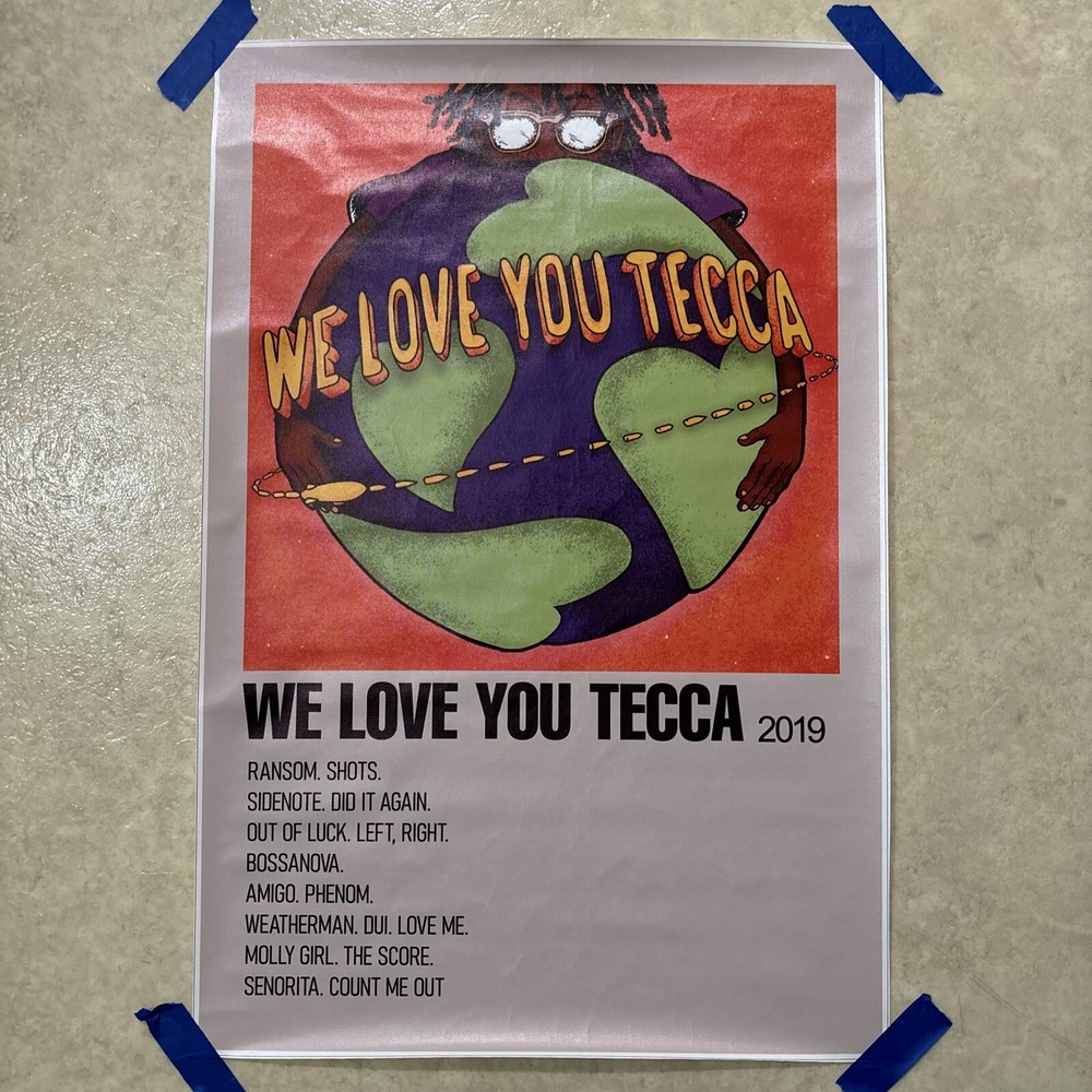 Lil Tecca 2019 - Rap Music Poster ✅ Wall Art Room Canvas Man Cave ✅ 16x24 inch