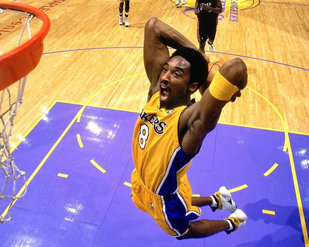 Kobe Bryant Lakers Dunk Nba 8x10 PHOTO PRINT