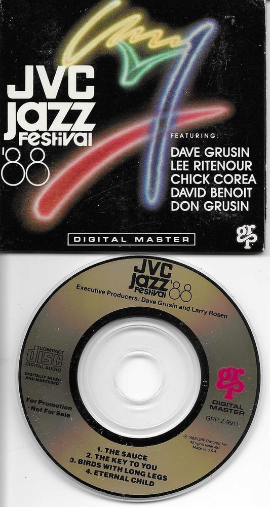 CHICK COREA Lee Ritenour DAVID BENOIT Limited PROMO MINI 3 INCH CD single CD3  j
