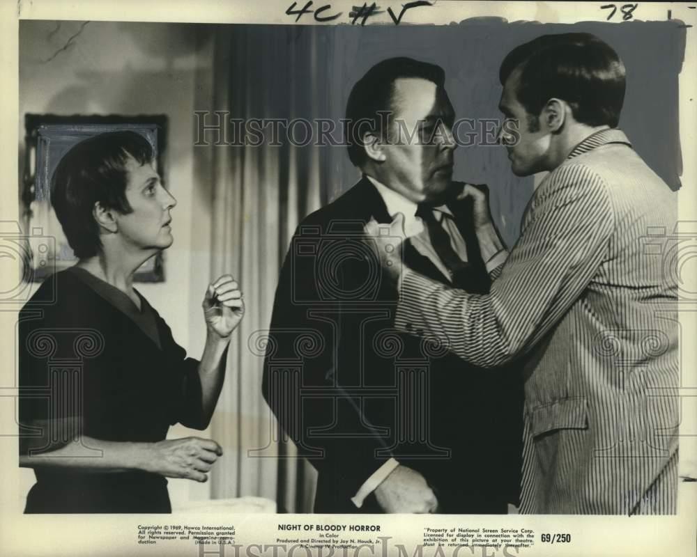 1969 Press Photo Cast in a scene from 