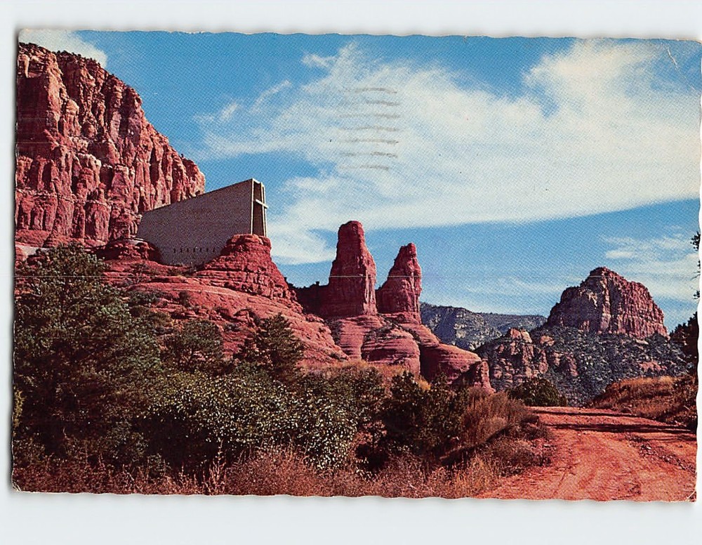 Postcard Oak Creek Canyon Sedona Arizona USA