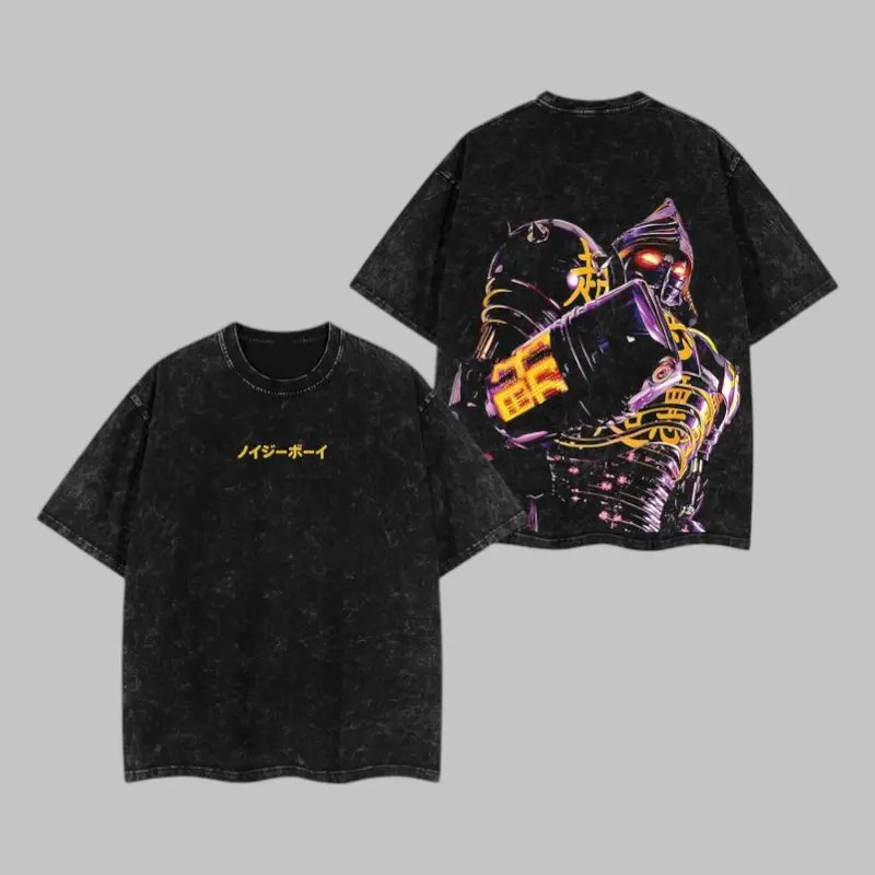 Superstyle Collection Noisy boy - Real Steel Edition Double Printed Oversize