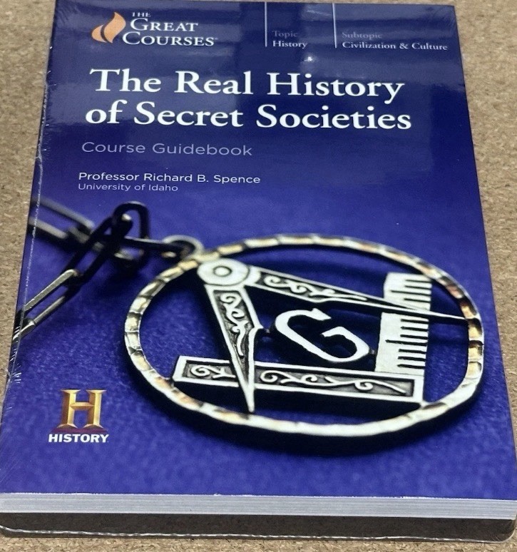 NEW SEALED The Real History of Secret Societies The Great Courses DVD Guidebook