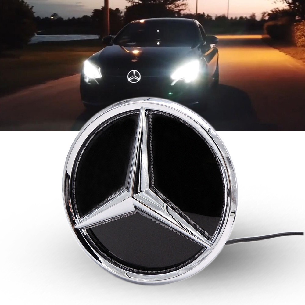 Illuminated Led Emblem Logo Star Light For Mercedes-Benz W213 E Class Twist Type