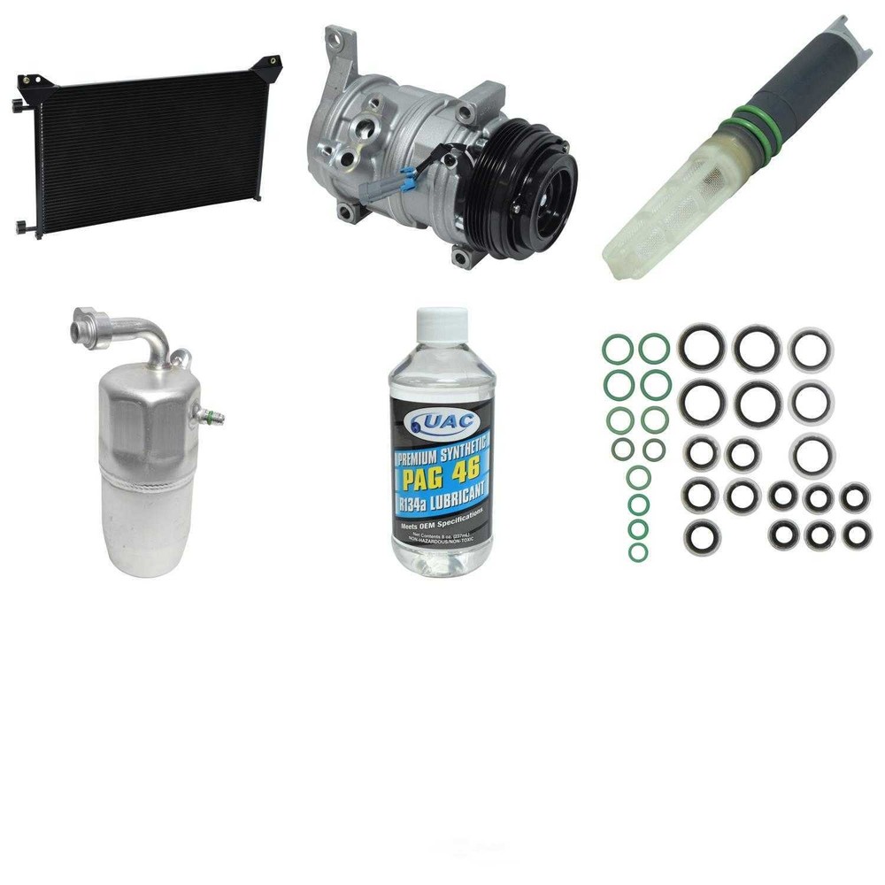 A/C Compressor Kit with Condenser UAC KT 5391A Replacement Kit