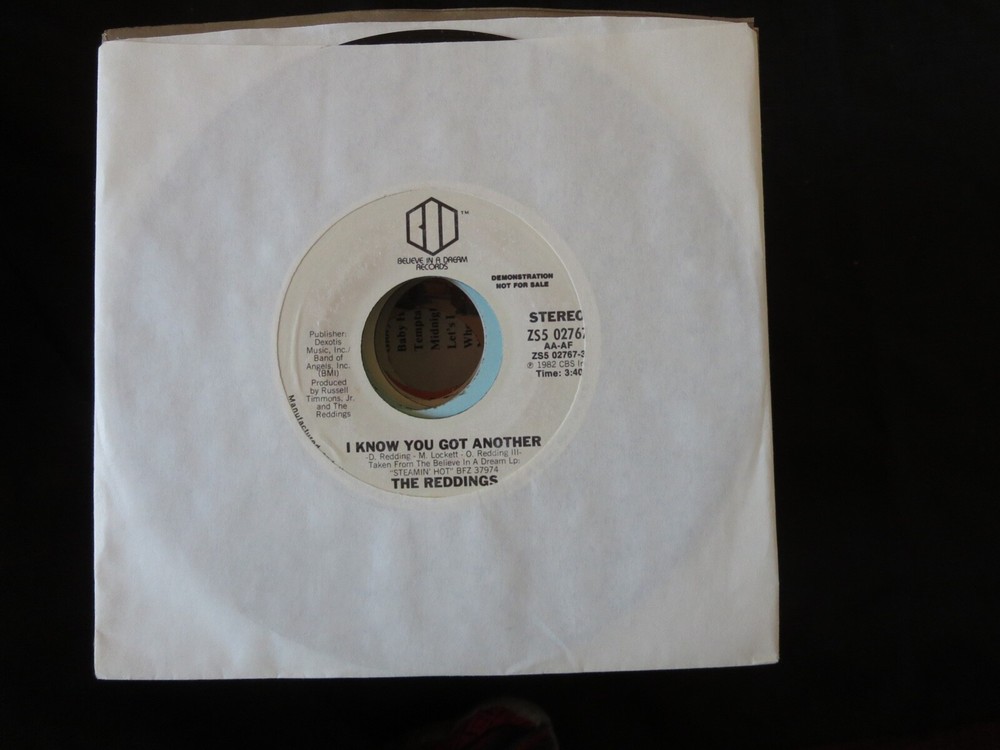 Reddings – I Know You Got Another PROMO Unplayed Old Stock