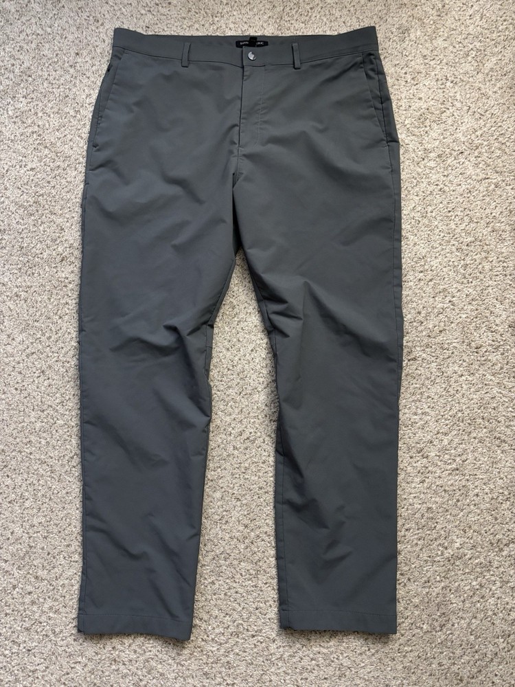 Banana Republic Pants Mens Size 36x28 Short Skyline Gray City Pant Slim Tapered