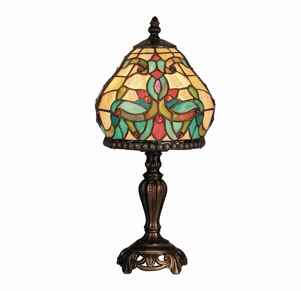 Dale Tiffany Stained Glass Table Lamp Antiques Roadshow