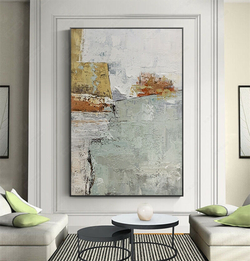 Texture Wall Art Picture Hand Painted Modern Abstract Oil Painting On Canvas