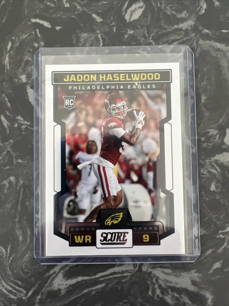 2023 Score - Rookies Scorecard #366 Jadon Haselwood (RC)