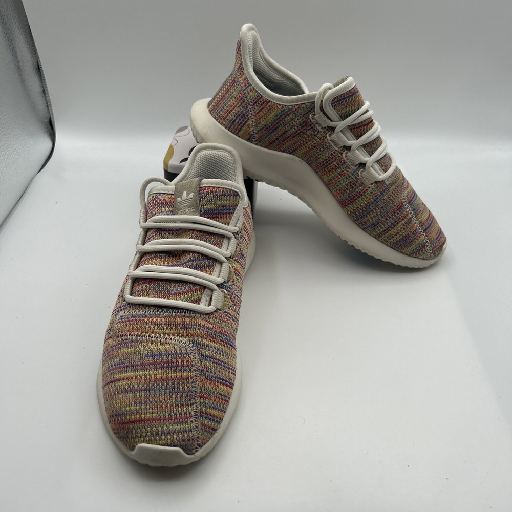 Adidas Women’s Tubular Shadow Running Shoes Size 6 M,Multi color knit DB3056