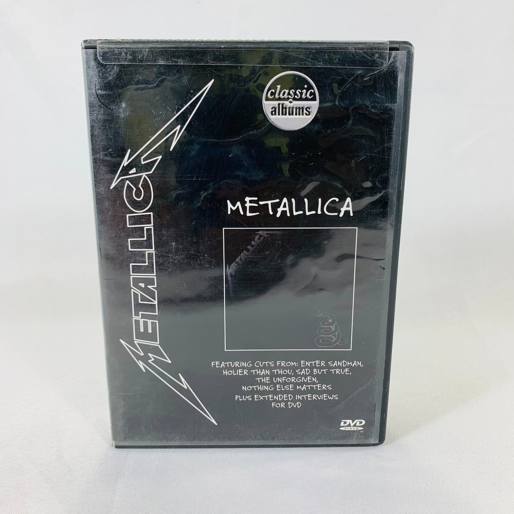 METALLICA DVD Classic Albums Features EXTENDED INTERVIEWS