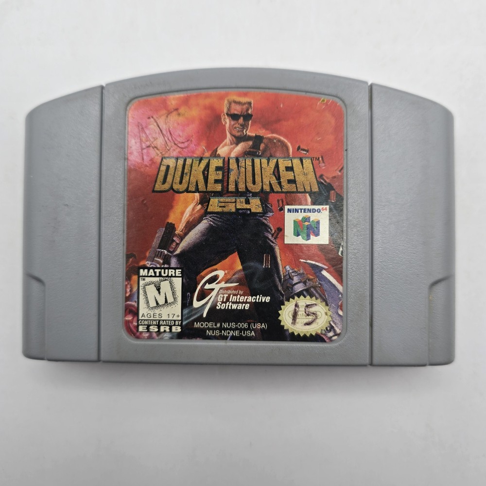Duke Nukem 64 (Nintendo 64, 1997) - Authentic - Tested