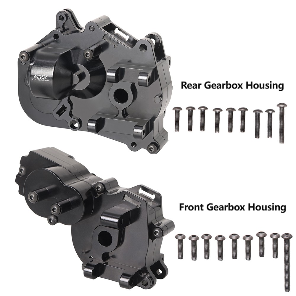 RC Metal Gear Front/Rear Gearbox Housing For Tamiya 1/10 Hotshot II 2024 4WD RC