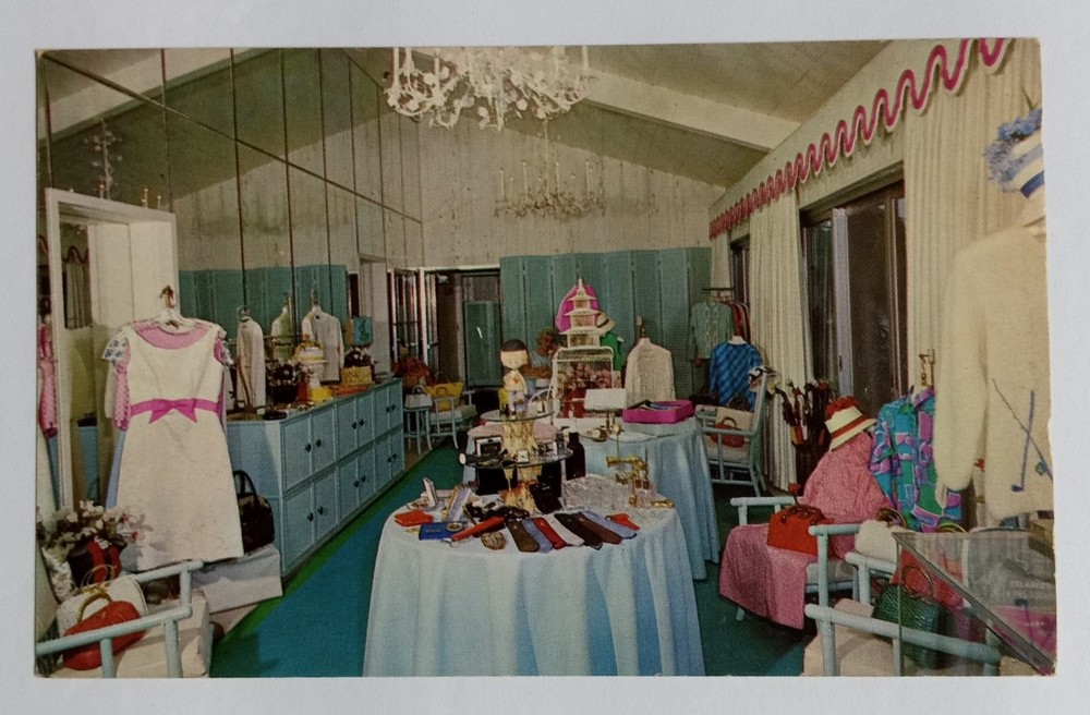 Vintage Cheeca Shop Islamorada Florida Keys Cheeca Lodge Boutique Postcard