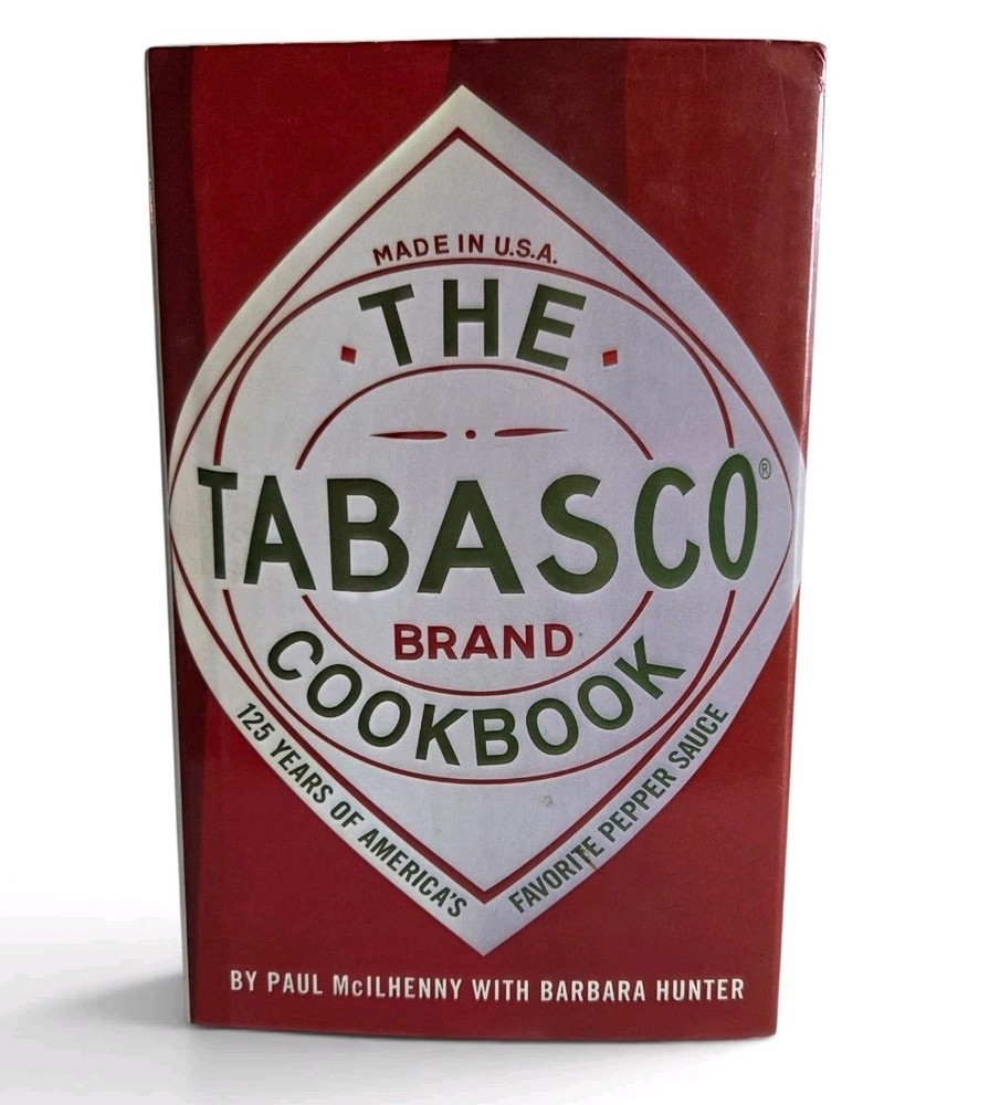 The Tabasco Cookbook HC DJ Paul McIlhenny 1993 Vintage Pepper Sauce Book