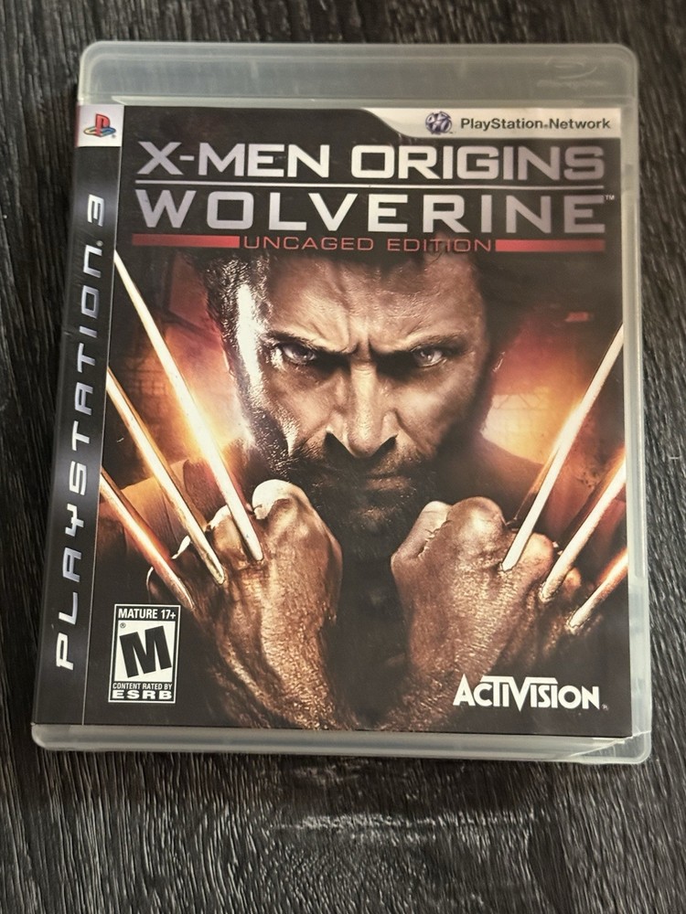 X-Men Origins Wolverine - Uncaged Edition PlayStation 3 PS3 CIB w/Manual Tested