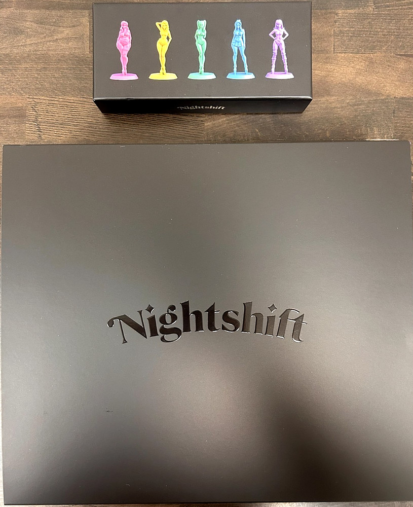 Exotic Cancer - Nightshift Board Game COLLECTOR'S EDITION KICKSTARTER + MINIS!