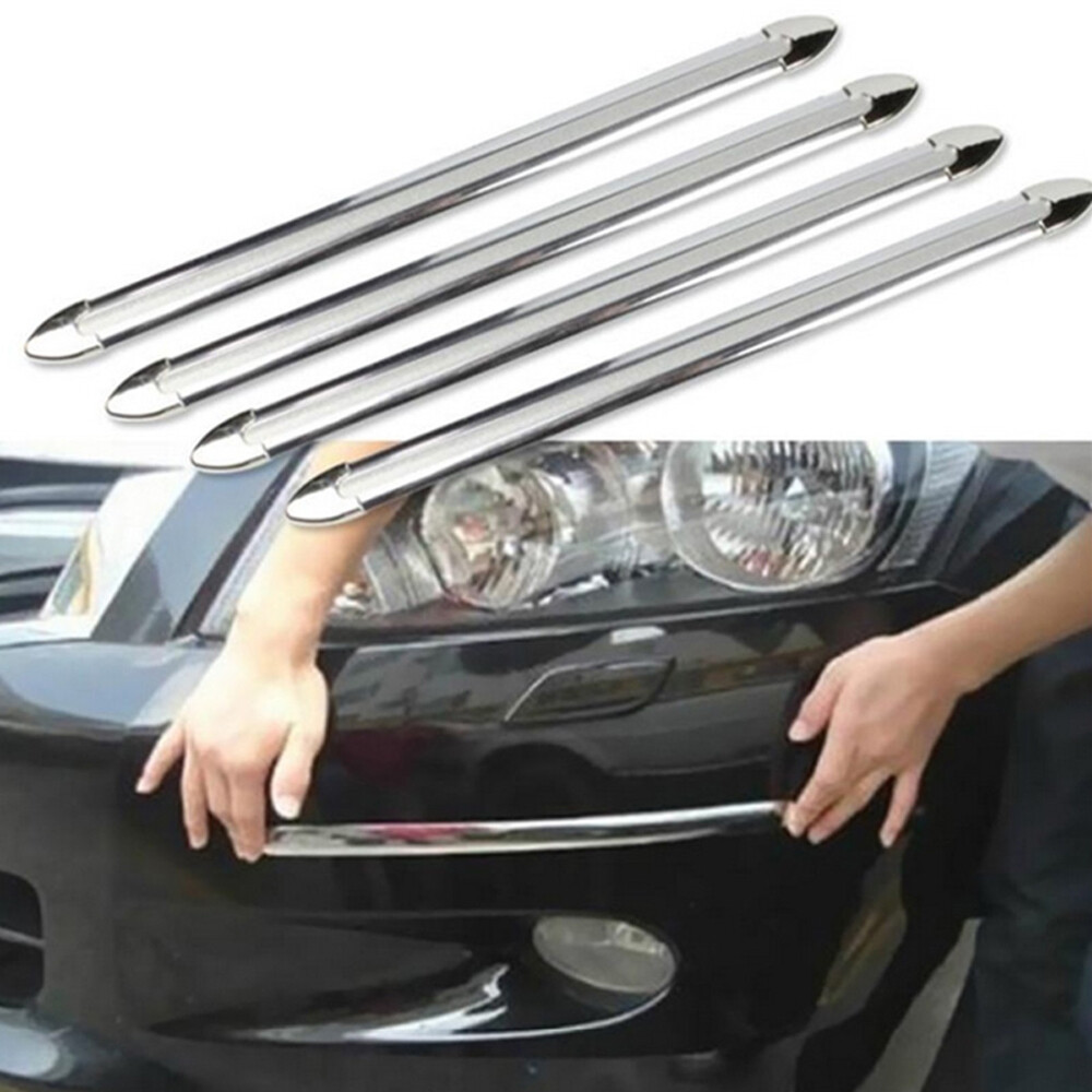 4pcs Car Bumper Corner Protector Guard Cover Anti-Scratch Sticker Accessories
