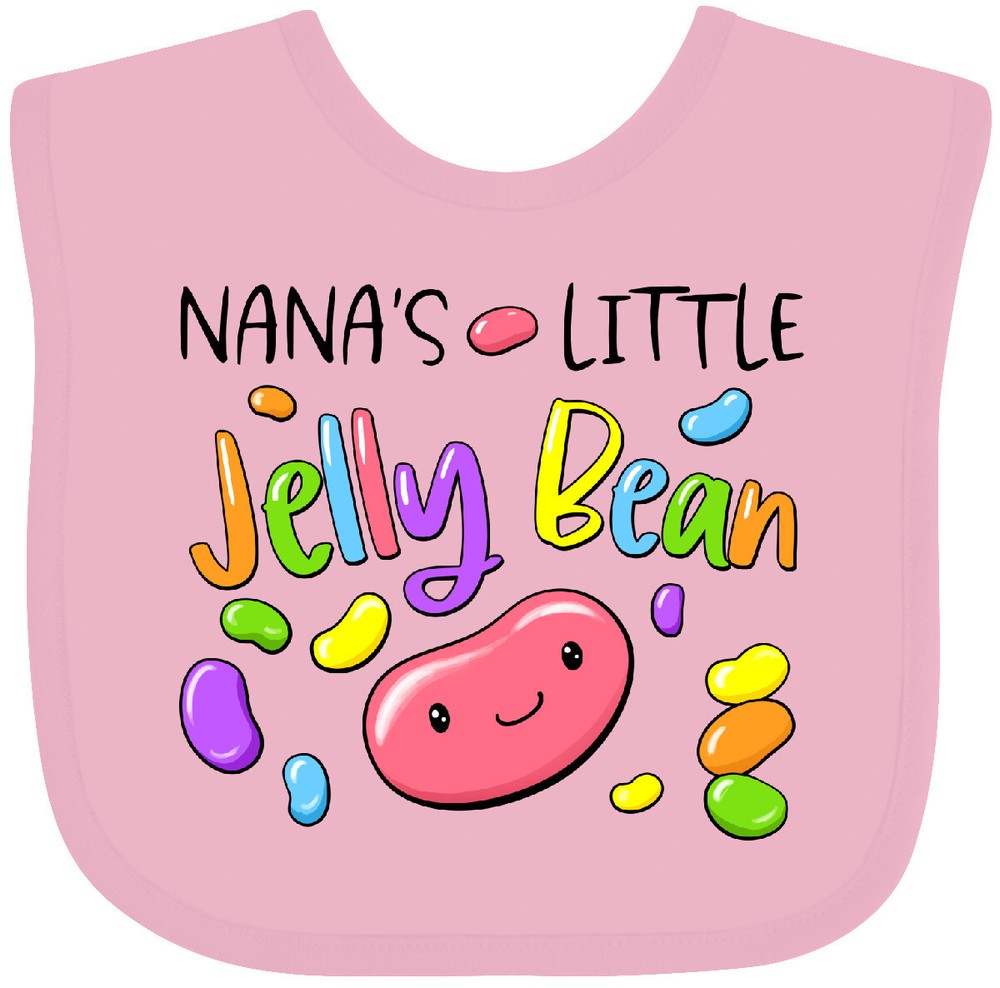 Inktastic Nana's Little Jellybean Cute Easter Candy Baby Bib Kids Jellybeans Jc