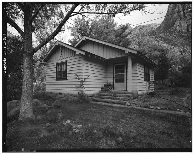 1. South front east side; view northwest - Oak Creek Historic Complex,