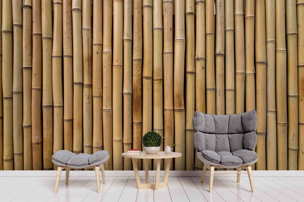 3D Bamboo Products Wall Murals Wallpaper Murals Wall Sticker
