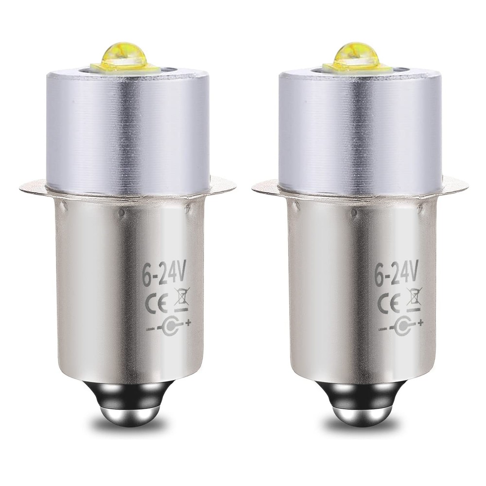 LED Flashlight Bulb DC 18V 6-24V Upgrade Bulb Compatible for Ryobi Milwaukee ...