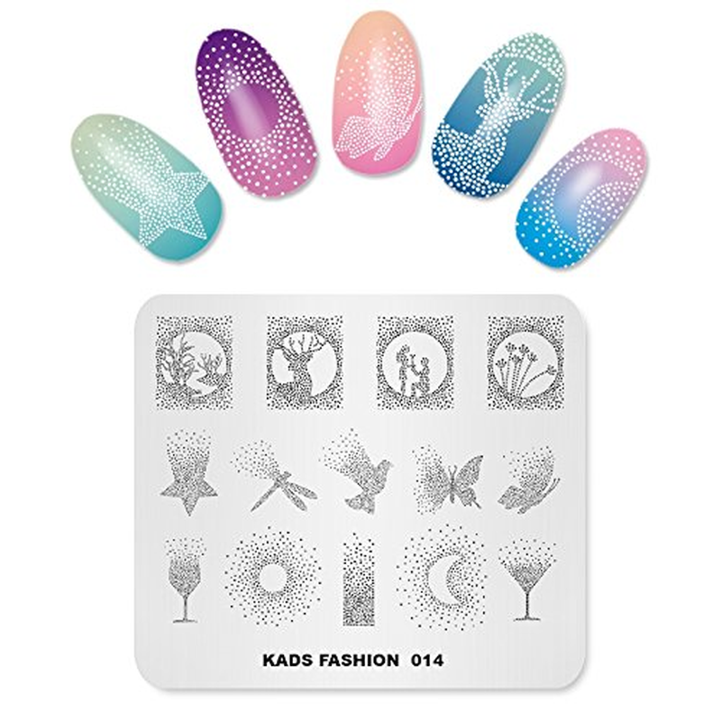 Nail Stamping Plate Fashion Nail Art Stamp Template DIY Image Template Manicure