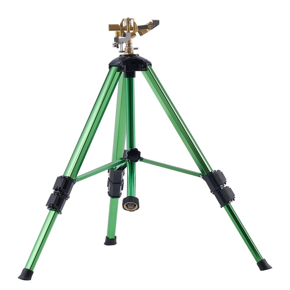 Heavy Duty Tripod Sprinklers with Brass Head & 3/4