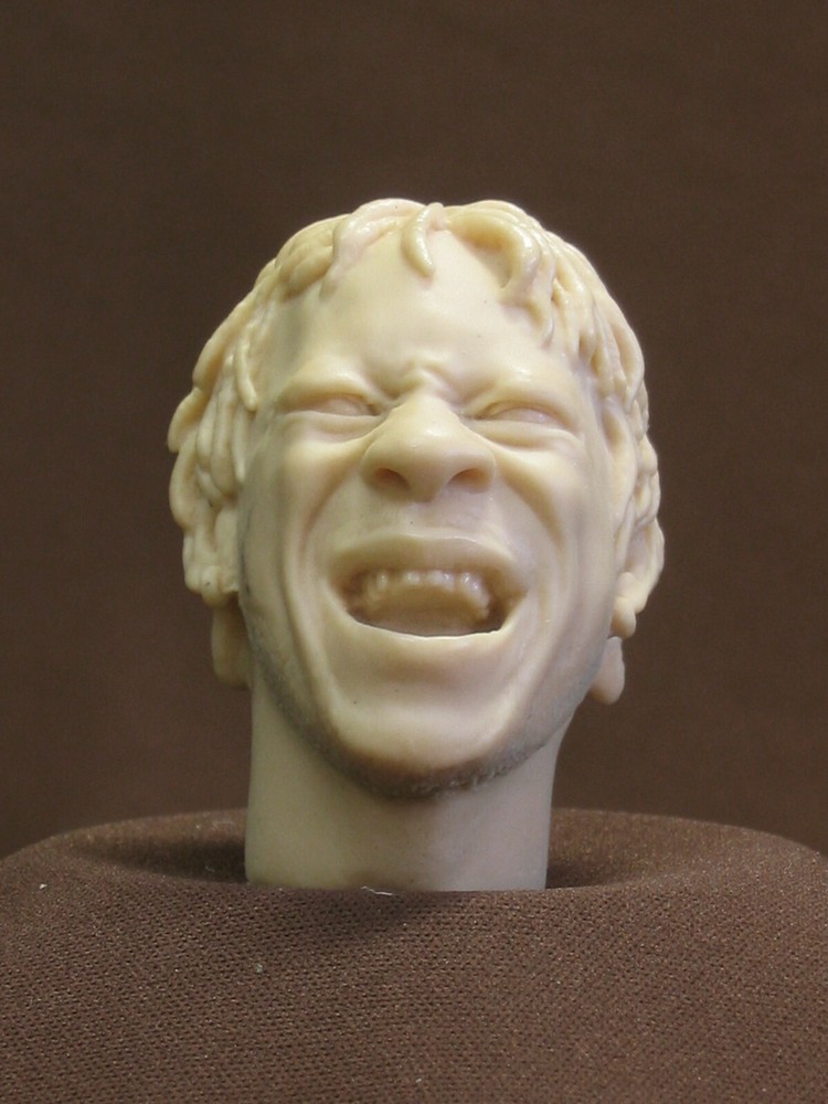 CMD-49 CUSTOM RESIN UNPAINTED HEAD SCULPT Action figures 1/6 Scale