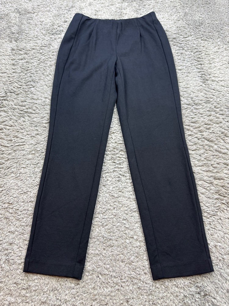 J Jill Pants Women XS Petite Black Ponte Slim Leg High Rise Pull On Legging