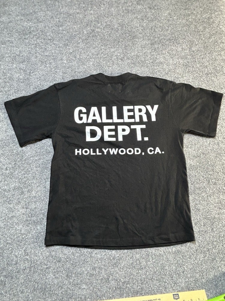 Gallery dept Hollywood ,ca. Black T Shirt Size S Heavy Weight