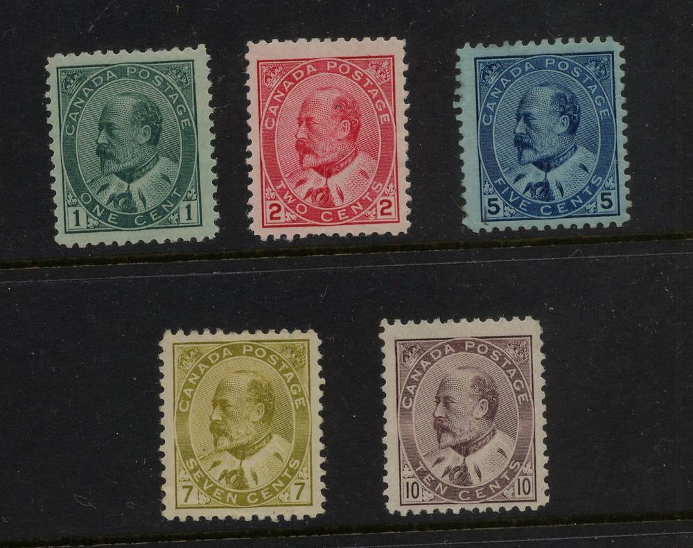 Canada  89-93  Mint  nice lot     catalog $925.00  RL1204-22