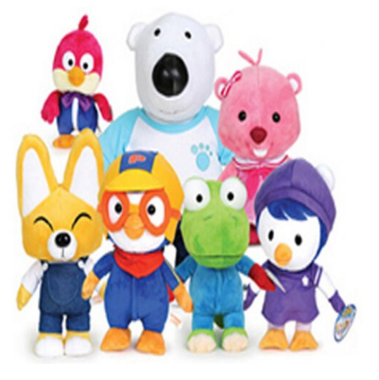 Pororo & Friends Season 3 Plush Doll Soft Action Figures Kid Baby Toy Gift 28cm